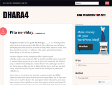 Tablet Screenshot of dhara4.wordpress.com