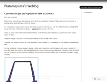 Tablet Screenshot of pratamaputra.wordpress.com