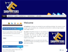 Tablet Screenshot of aeshopfitters.wordpress.com