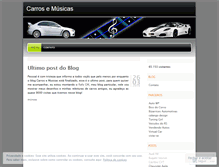Tablet Screenshot of carrosemusicas.wordpress.com