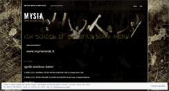 Desktop Screenshot of mysiametal.wordpress.com