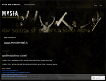 Tablet Screenshot of mysiametal.wordpress.com