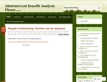 Tablet Screenshot of alutrint.wordpress.com