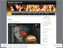 Tablet Screenshot of mundogossipgirl.wordpress.com