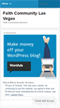 Mobile Screenshot of faithlasvegas.wordpress.com
