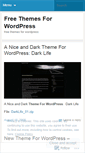 Mobile Screenshot of freethemesfor.wordpress.com