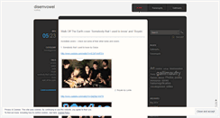 Desktop Screenshot of disemvowel.wordpress.com