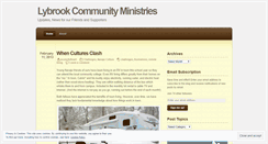 Desktop Screenshot of lybrook.wordpress.com