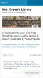 Mobile Screenshot of greenslibrary.wordpress.com