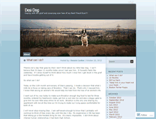 Tablet Screenshot of desidog.wordpress.com