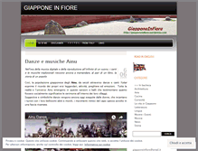 Tablet Screenshot of giapponeinfiore.wordpress.com