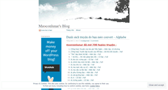 Desktop Screenshot of meoconlunar.wordpress.com