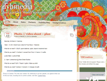 Tablet Screenshot of dyhmedia.wordpress.com