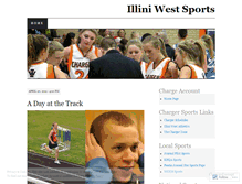 Tablet Screenshot of illiniwestsports.wordpress.com