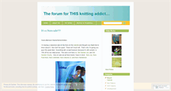 Desktop Screenshot of knitch.wordpress.com