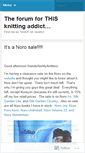 Mobile Screenshot of knitch.wordpress.com