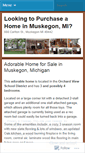 Mobile Screenshot of muskegonhome4sale.wordpress.com