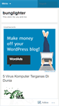 Mobile Screenshot of bunglighter.wordpress.com