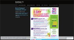Desktop Screenshot of boldwatertv.wordpress.com