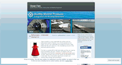 Desktop Screenshot of oceanfare.wordpress.com