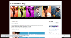 Desktop Screenshot of kristonimala.wordpress.com