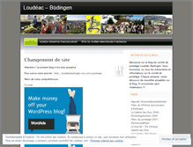 Tablet Screenshot of jumelageloudeacbudingen.wordpress.com