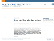 Tablet Screenshot of hken.bancdebinarybrokerreview.wordpress.com