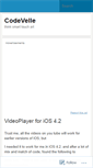 Mobile Screenshot of codevelle.wordpress.com