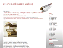 Tablet Screenshot of charismaallover2.wordpress.com