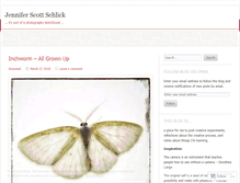 Tablet Screenshot of jenniferschlick.wordpress.com