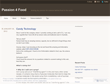 Tablet Screenshot of foodiarykuw.wordpress.com