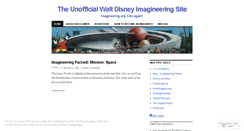 Desktop Screenshot of imagineeringorg.wordpress.com