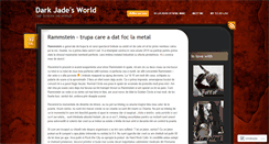 Desktop Screenshot of darkjade.wordpress.com