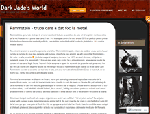 Tablet Screenshot of darkjade.wordpress.com