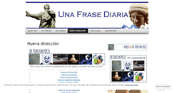 Desktop Screenshot of frasediaria.wordpress.com