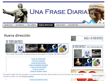 Tablet Screenshot of frasediaria.wordpress.com