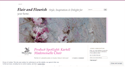 Desktop Screenshot of flairandflourish.wordpress.com