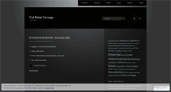 Desktop Screenshot of fullmetalcarnage.wordpress.com