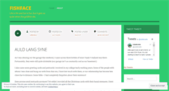 Desktop Screenshot of fishface.wordpress.com