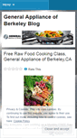 Mobile Screenshot of generalapplianceofberkeley.wordpress.com