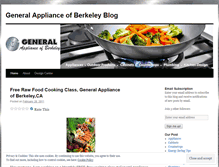 Tablet Screenshot of generalapplianceofberkeley.wordpress.com