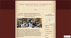 Desktop Screenshot of deercreekmuseum.wordpress.com