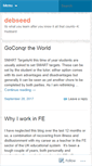 Mobile Screenshot of debseed.wordpress.com
