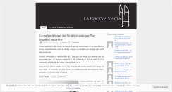 Desktop Screenshot of lapiscinavacia.wordpress.com