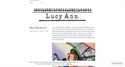 Desktop Screenshot of lucycoxhead.wordpress.com