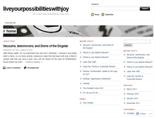 Tablet Screenshot of liveyourpossibilitieswithjoy.wordpress.com
