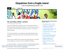 Tablet Screenshot of haititales.wordpress.com