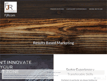 Tablet Screenshot of fjrcom.wordpress.com