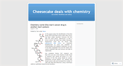 Desktop Screenshot of cheesecake1994.wordpress.com