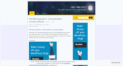 Desktop Screenshot of freepimspost.wordpress.com